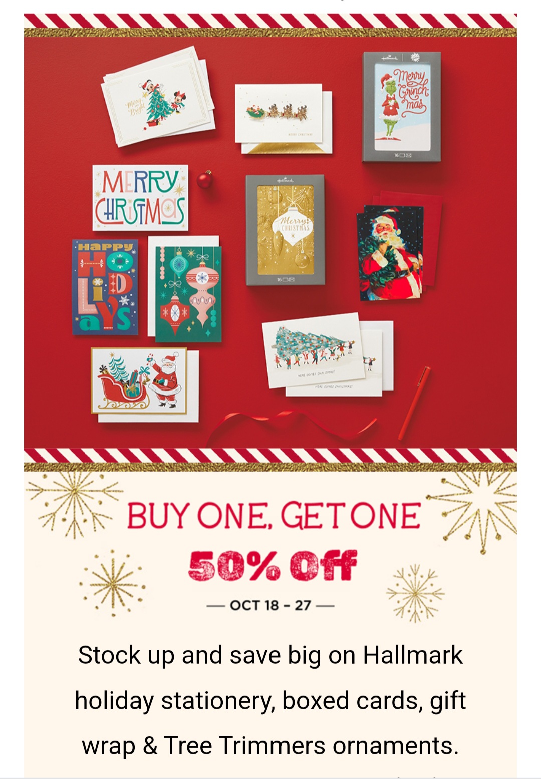 Hallmark BOGO EVENT Devonshire Mall Windsor
